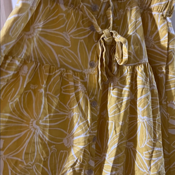 Universal Thread tie linen midi skirt - Picture 3 of 7